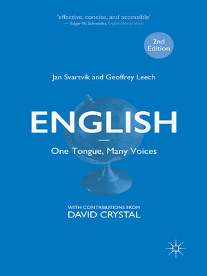 cover image of English – One Tongue, Many Voices